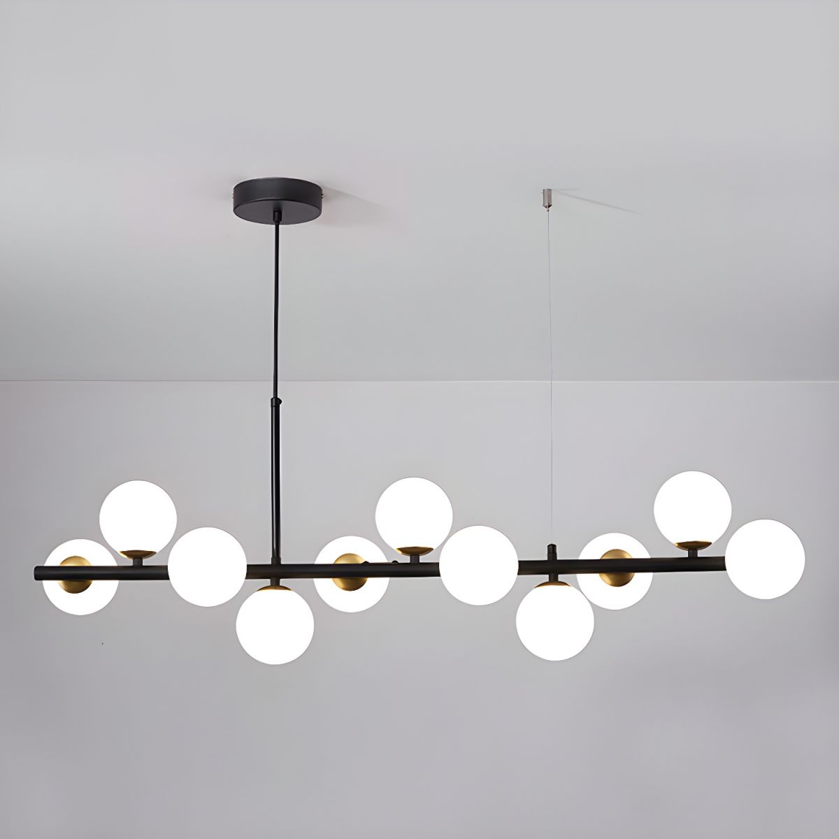 Idrisera Glass Chandelier-Moonnatur