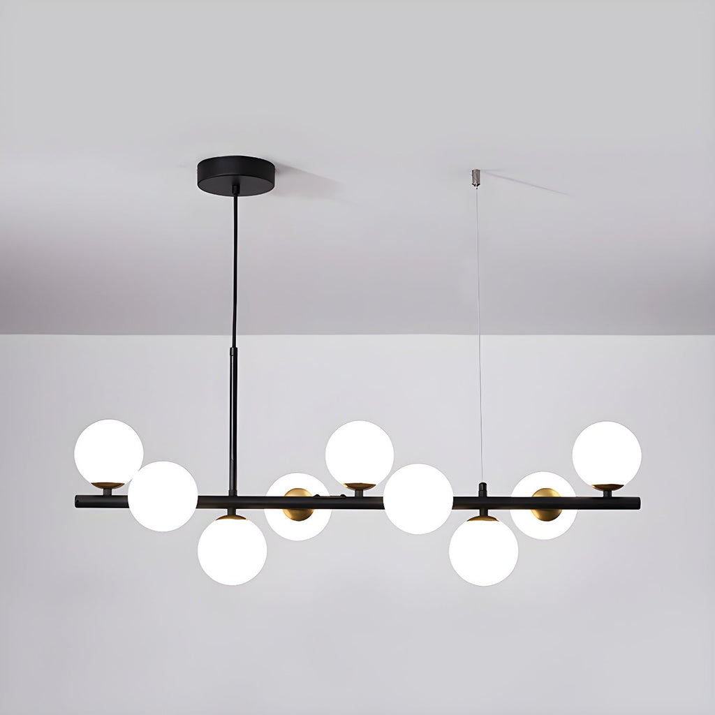 Idrisera Glass Chandelier-Moonnatur