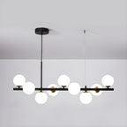 Idrisera Glass Chandelier-Moonnatur