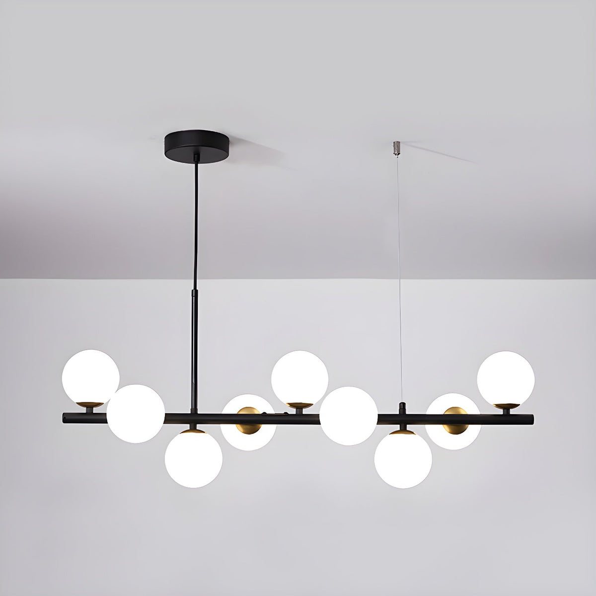 Idrisera Glass Chandelier-Moonnatur