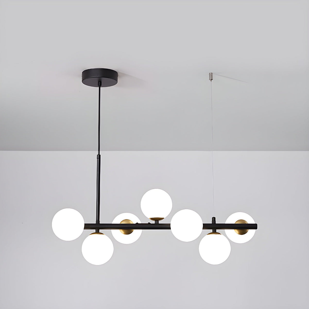 Idrisera Glass Chandelier-Moonnatur