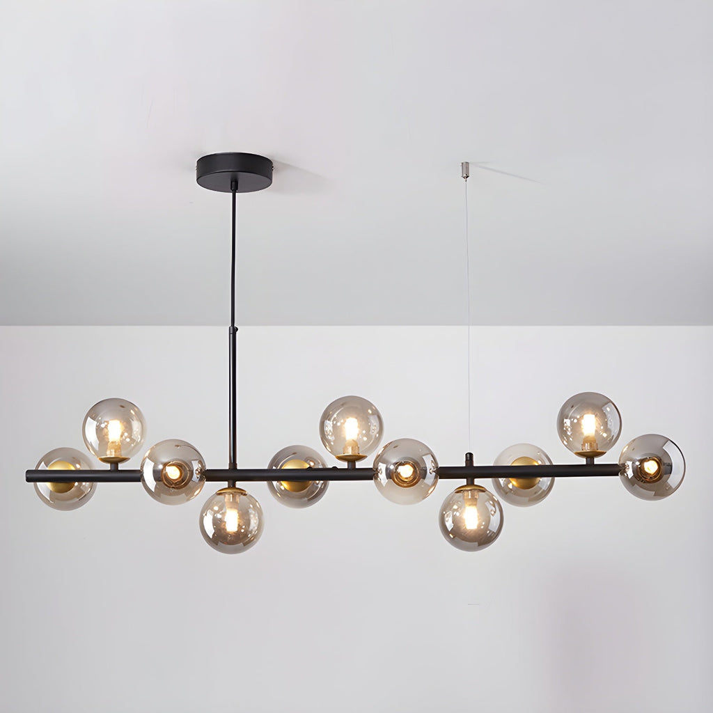 Idrisera Glass Chandelier-Moonnatur