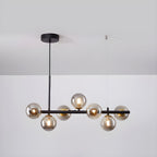 Idrisera Glass Chandelier-Moonnatur