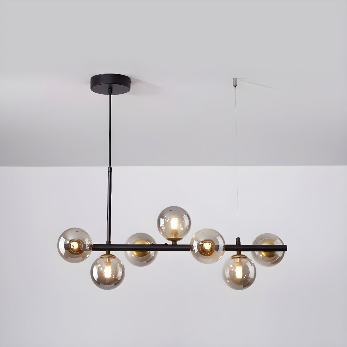 Idrisera Glass Chandelier-Moonnatur