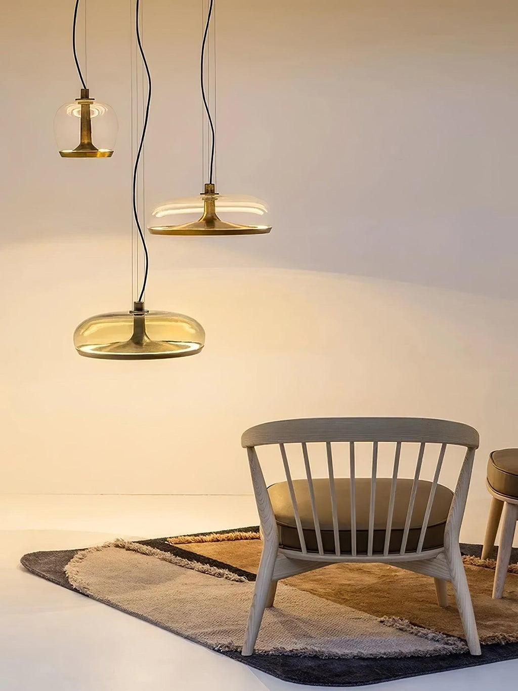 Farenia Glass Pendant Light-Moonnatur