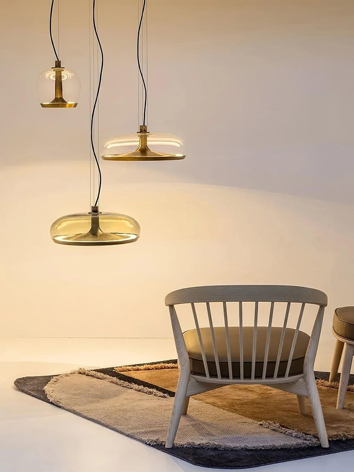 Farenia Glass Pendant Light-Moonnatur