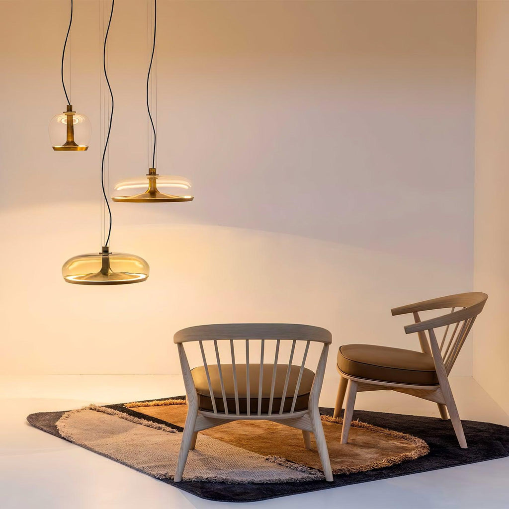 Farenia Glass Pendant Light-Moonnatur