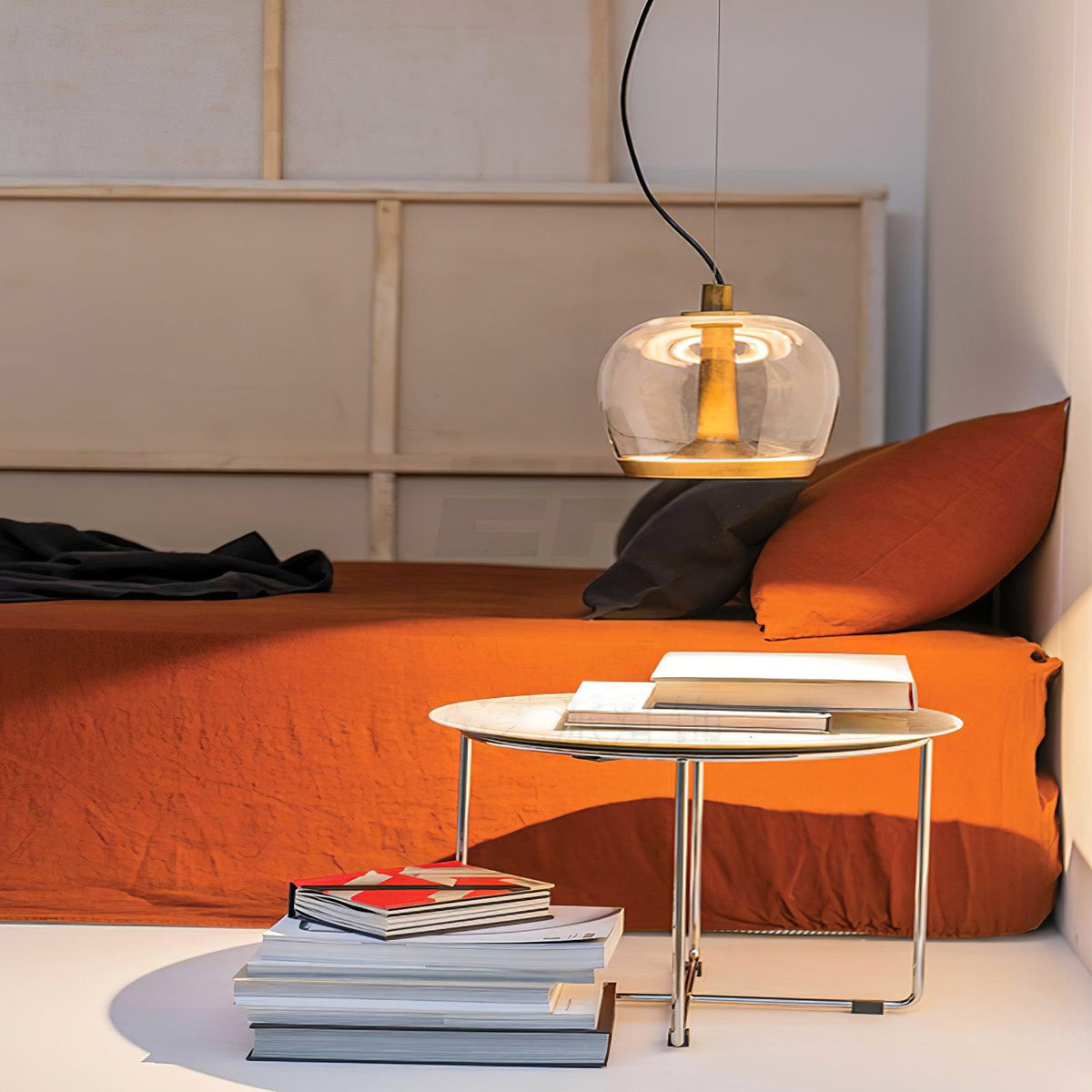 Farenia Glass Pendant Light-Moonnatur