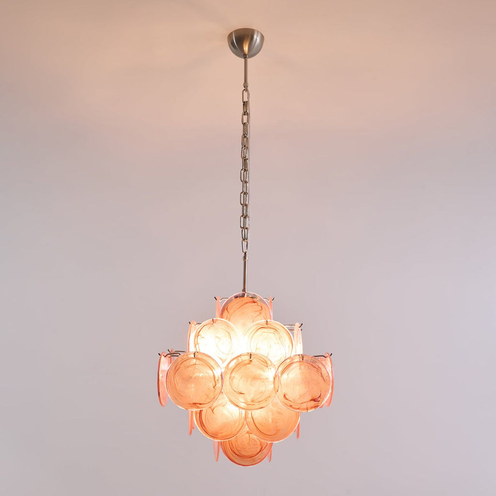 Ulvenevia Glass Chandelier-Moonnatur