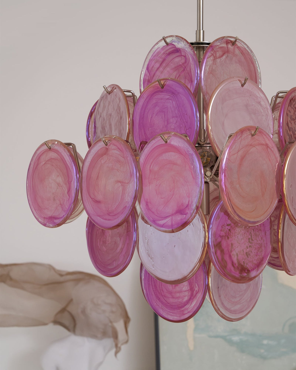 Ulvenevia Glass Chandelier-Moonnatur