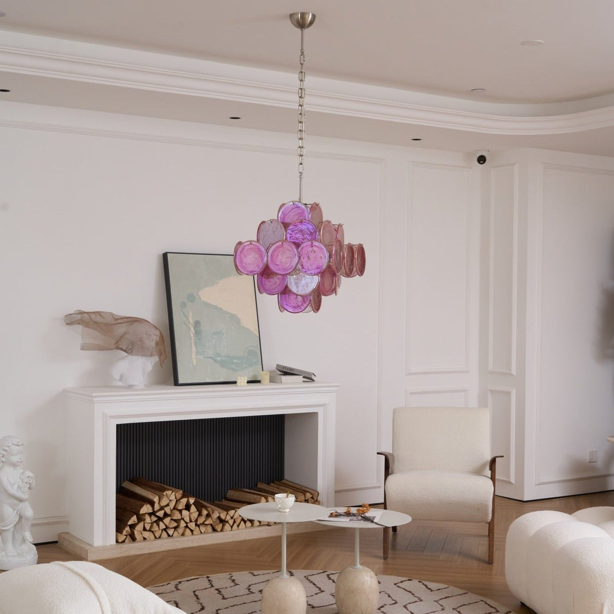 Ulvenevia Glass Chandelier-Moonnatur
