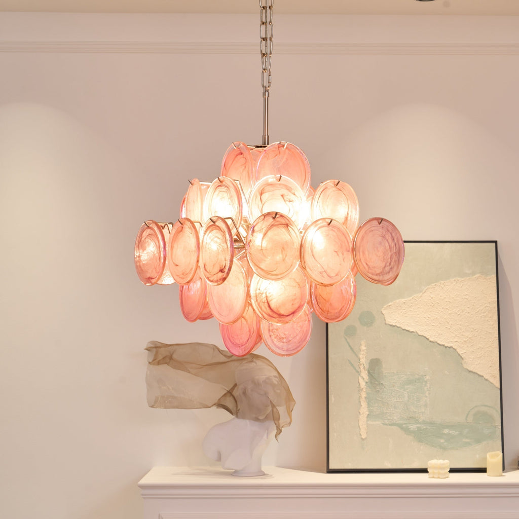 Ulvenevia Glass Chandelier-Moonnatur