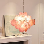 Ulvenevia Glass Chandelier-Moonnatur