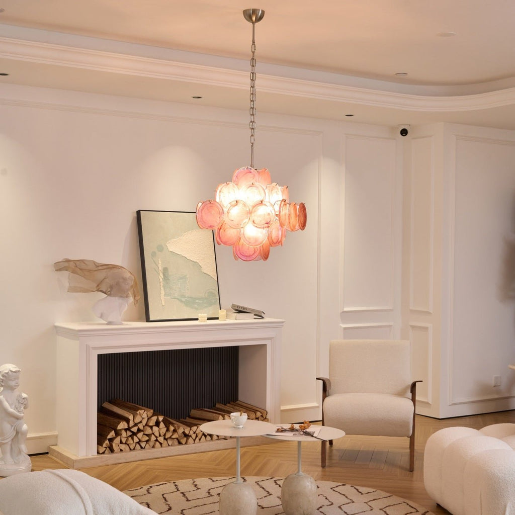 Ulvenevia Glass Chandelier-Moonnatur