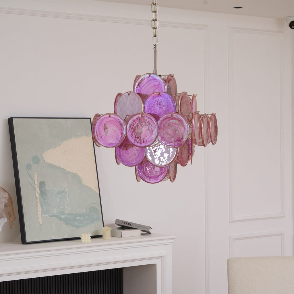 Ulvenevia Glass Chandelier-Moonnatur