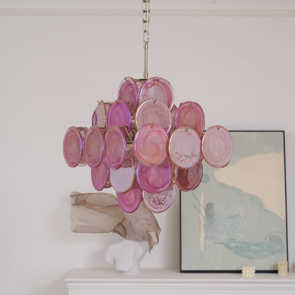 Ulvenevia Glass Chandelier-Moonnatur
