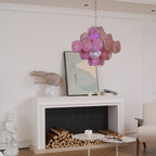 Ulvenevia Glass Chandelier-Moonnatur