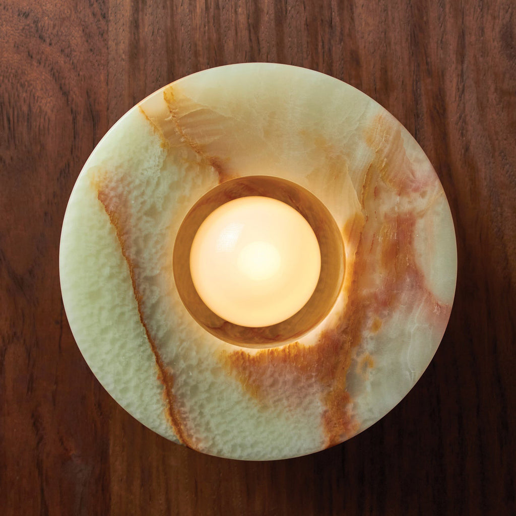 Torrenvale Jade Wall Light-Moonnatur