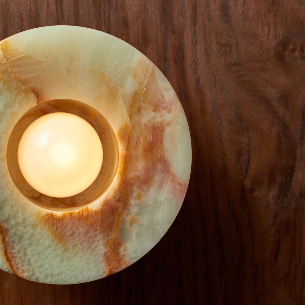 Torrenvale Jade Wall Light-Moonnatur