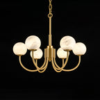 Venelle Alabaster Chandelier-Moonnatur