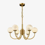 Venelle Alabaster Chandelier-Moonnatur