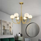 Venelle Alabaster Chandelier-Moonnatur