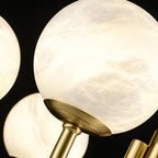 Venelle Alabaster Chandelier-Moonnatur