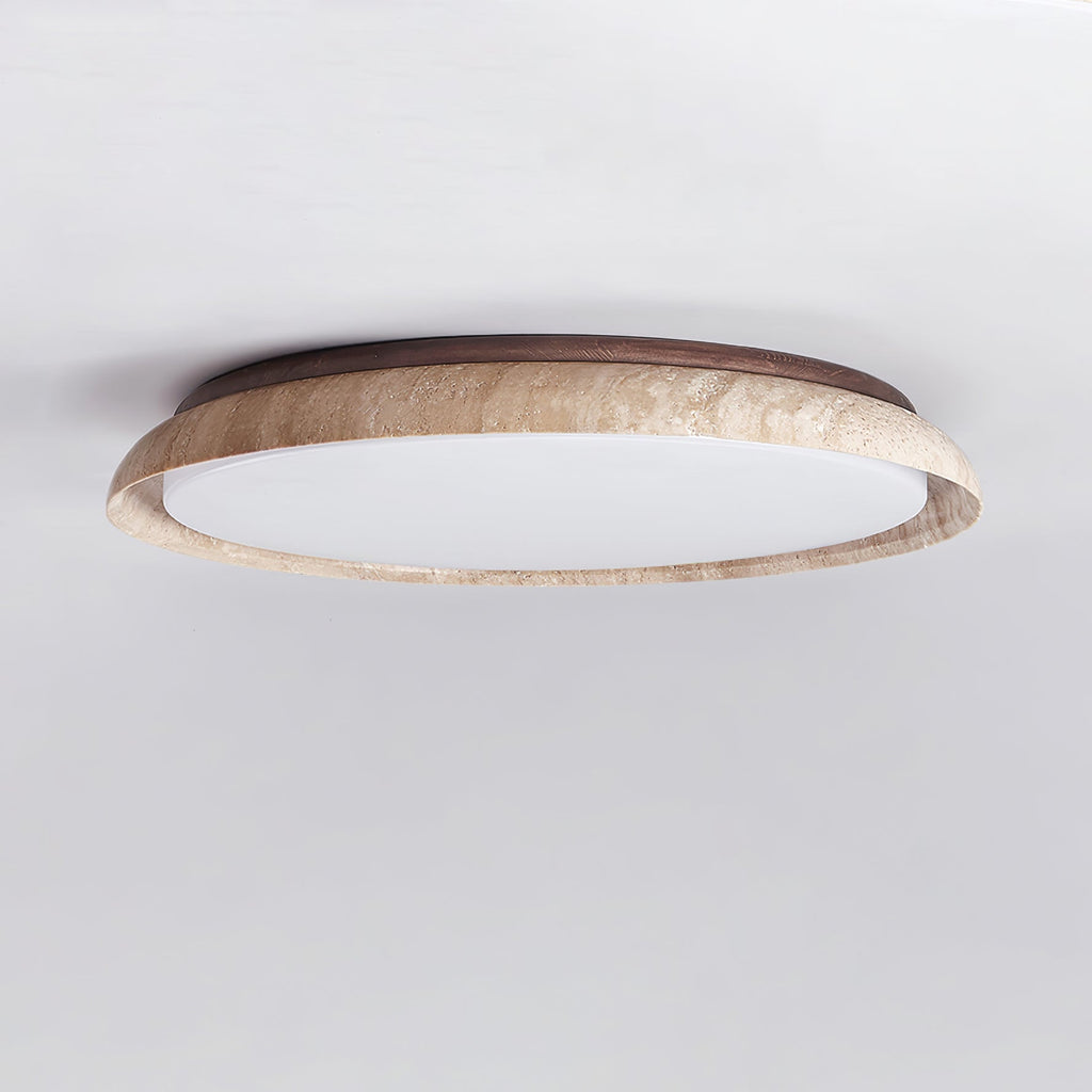 Rovenenelle Travertine Ceiling Light-Moonnatur