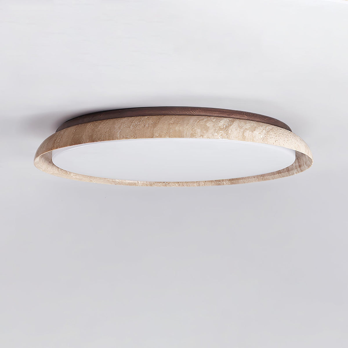 Rovenenelle Travertine Ceiling Light-Moonnatur