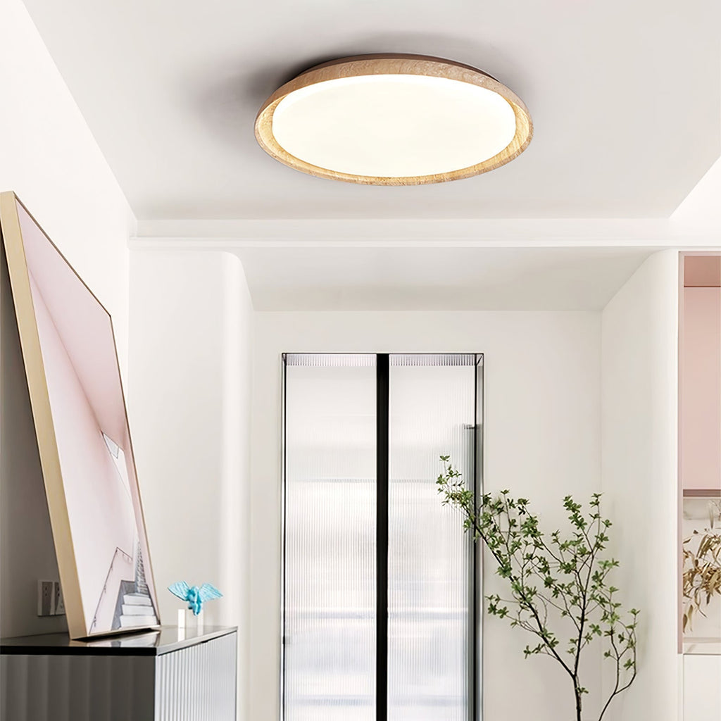Rovenenelle Travertine Ceiling Light-Moonnatur