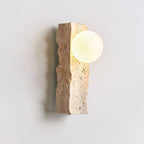 Erlenwynne Travertine Wall Light-Moonnatur