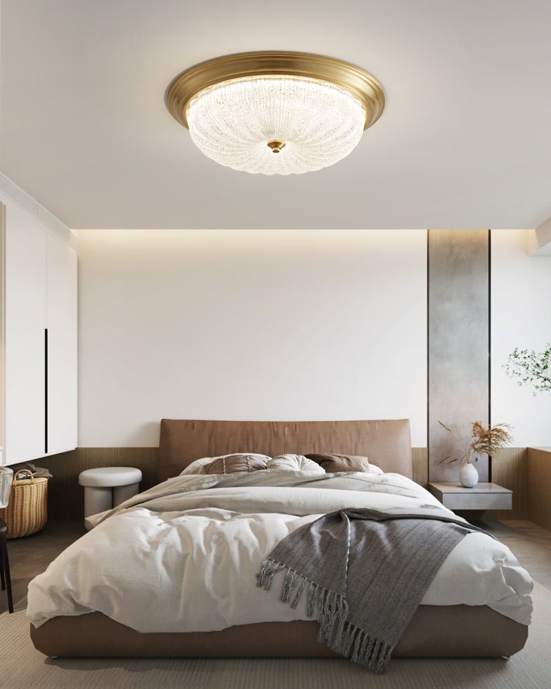 Telora Glass Ceiling Lamp-Moonnatur