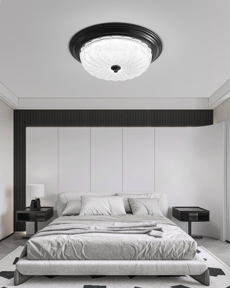 Telora Glass Ceiling Lamp-Moonnatur