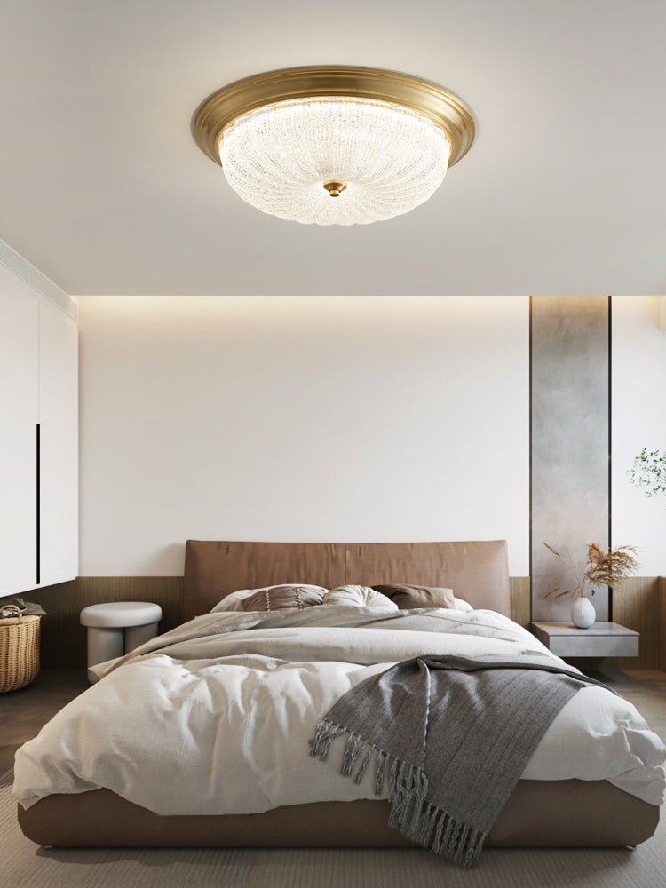 Telora Glass Ceiling Lamp-Moonnatur