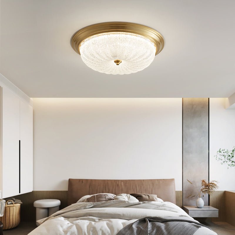 Telora Glass Ceiling Lamp-Moonnatur