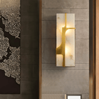 Urenevia Alabaster Wall Light-Moonnatur