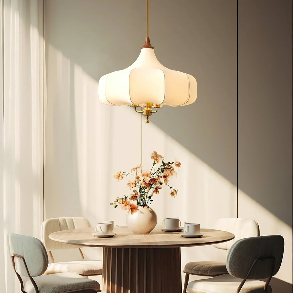 Eldenora Fabric Pendant Light-Moonnatur