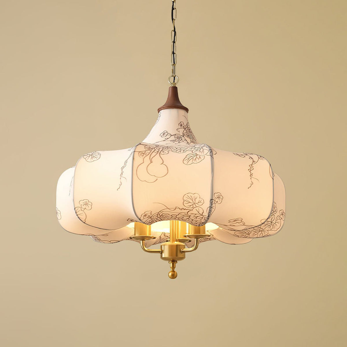 Eldenora Fabric Pendant Light-Moonnatur