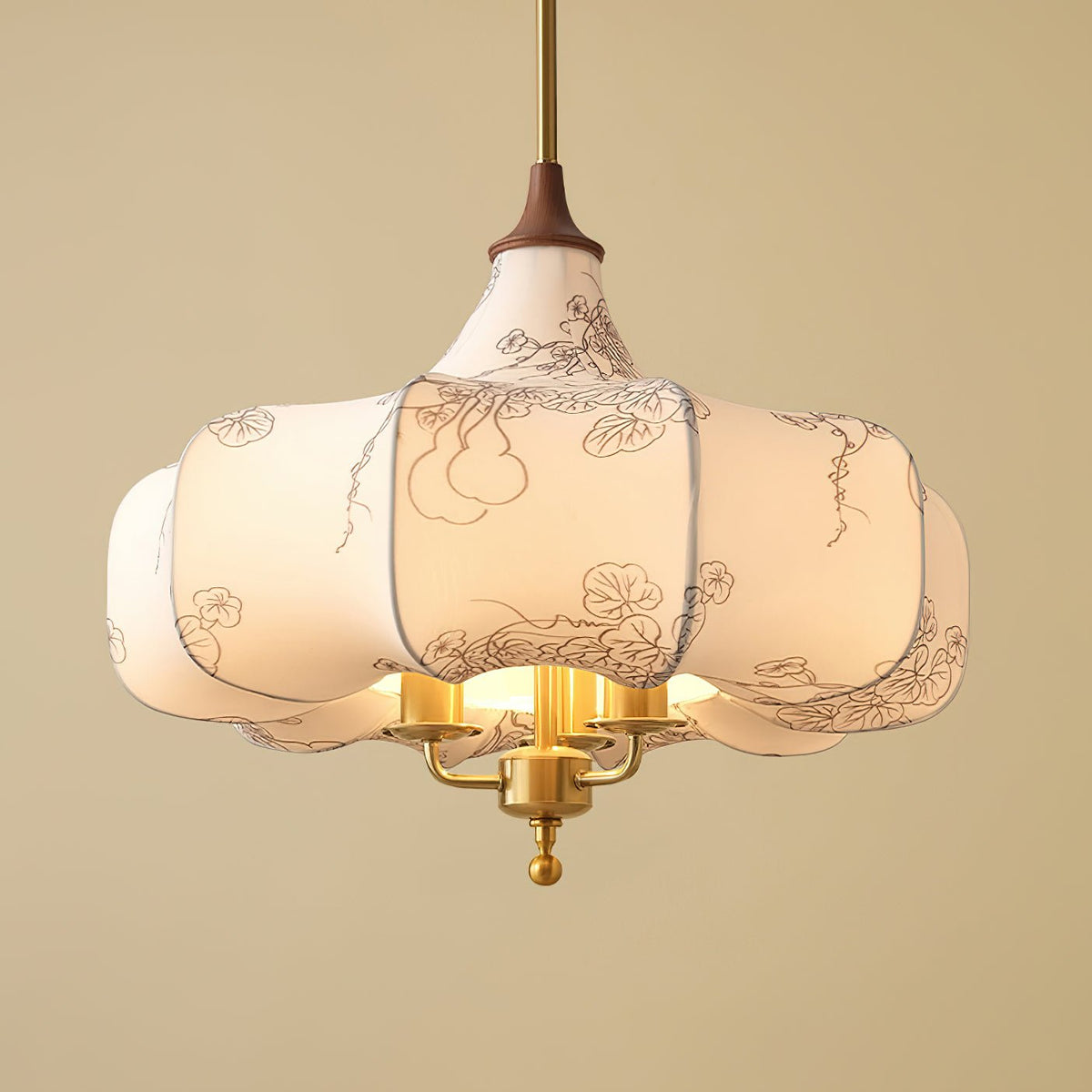 Eldenora Fabric Pendant Light-Moonnatur