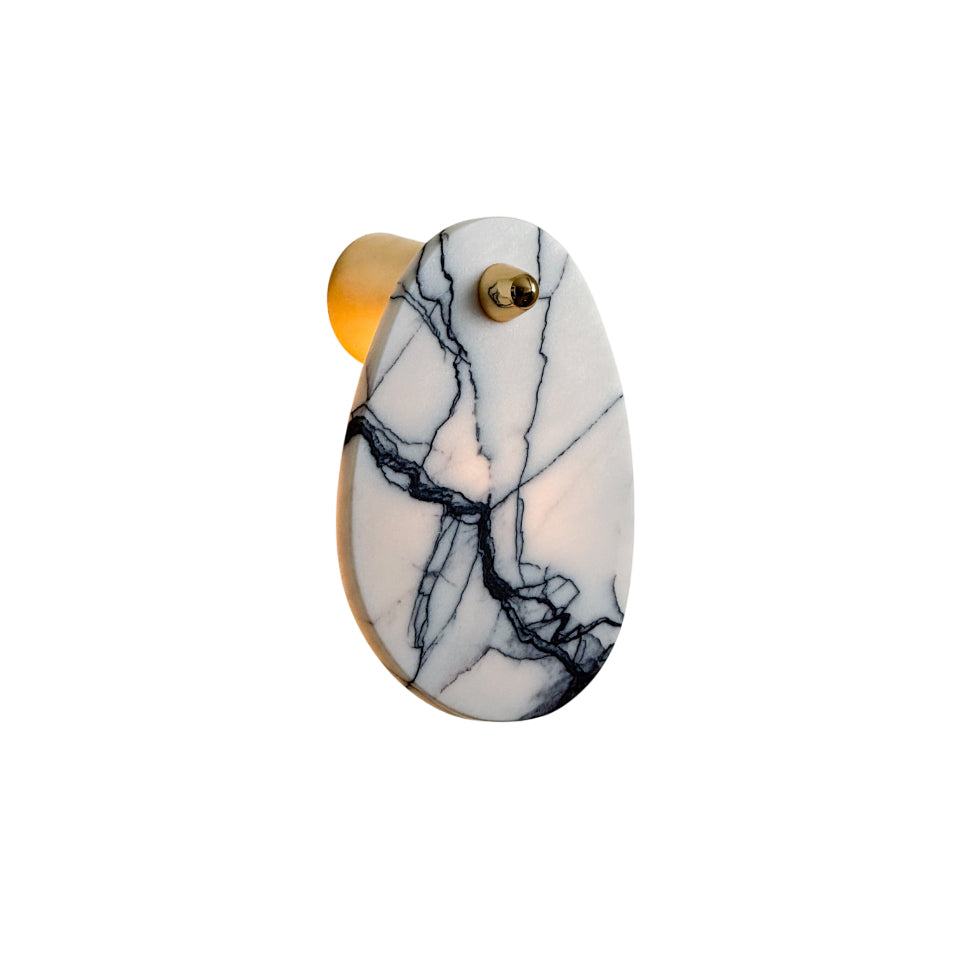 Tardenelyn Marble Wall Light-Moonnatur