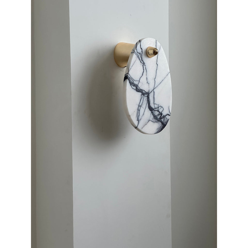 Tardenelyn Marble Wall Light-Moonnatur