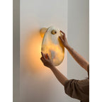 Tardenelyn Marble Wall Light-Moonnatur