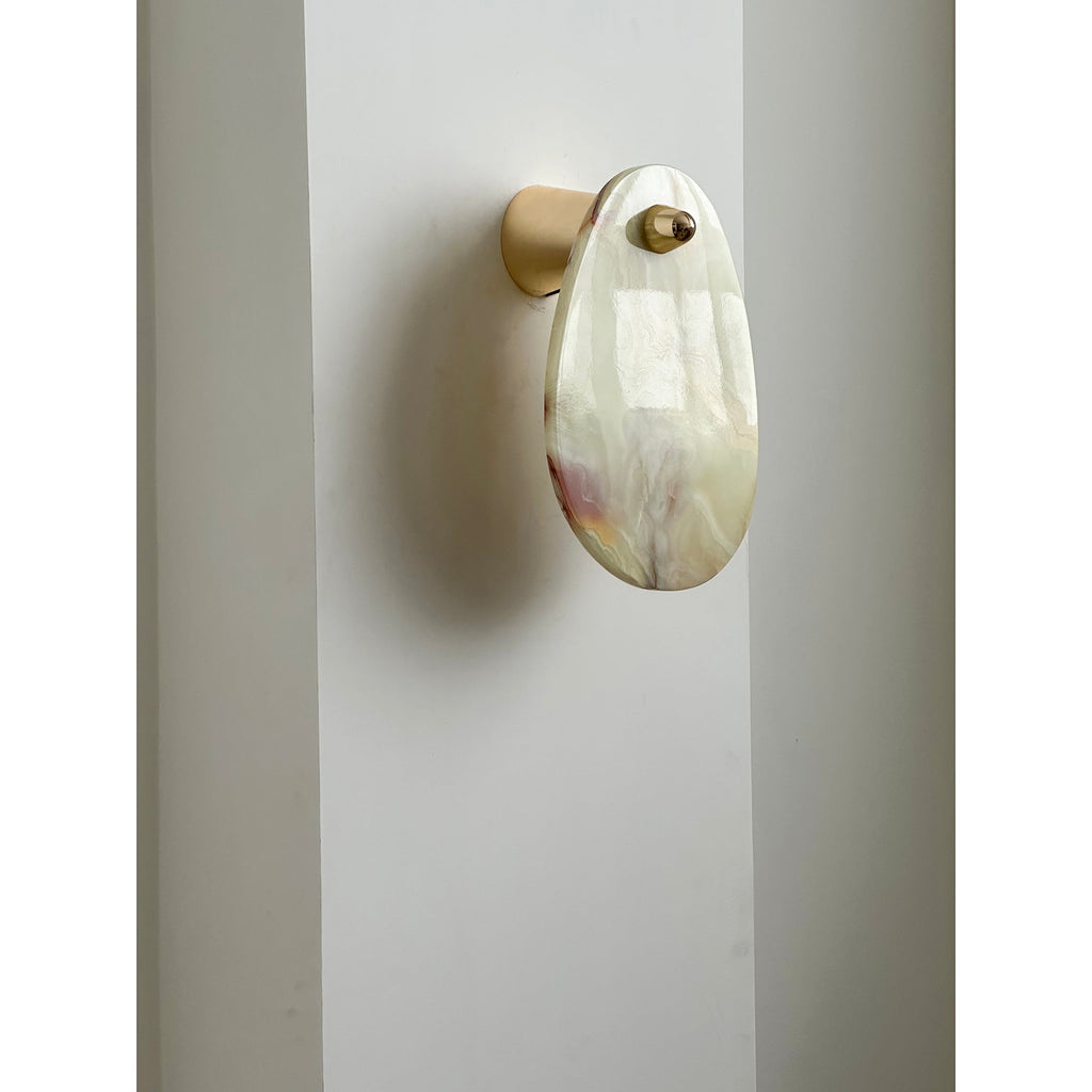 Tardenelyn Marble Wall Light-Moonnatur