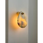 Tardenelyn Marble Wall Light-Moonnatur