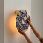 Tardenelyn Marble Wall Light-Moonnatur