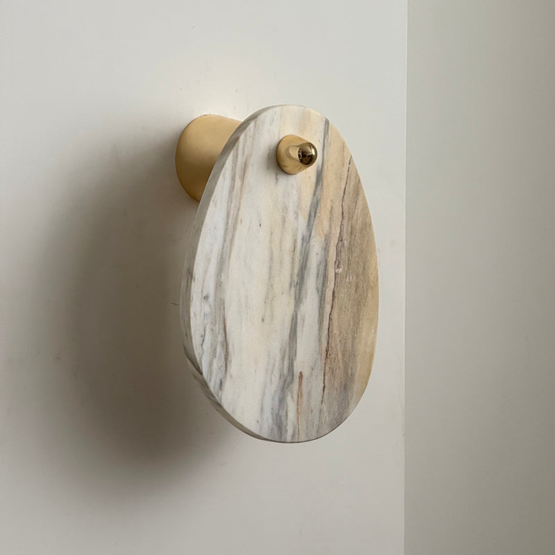 Tardenelyn Marble Wall Light-Moonnatur