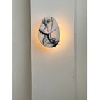 Tardenelyn Marble Wall Light-Moonnatur