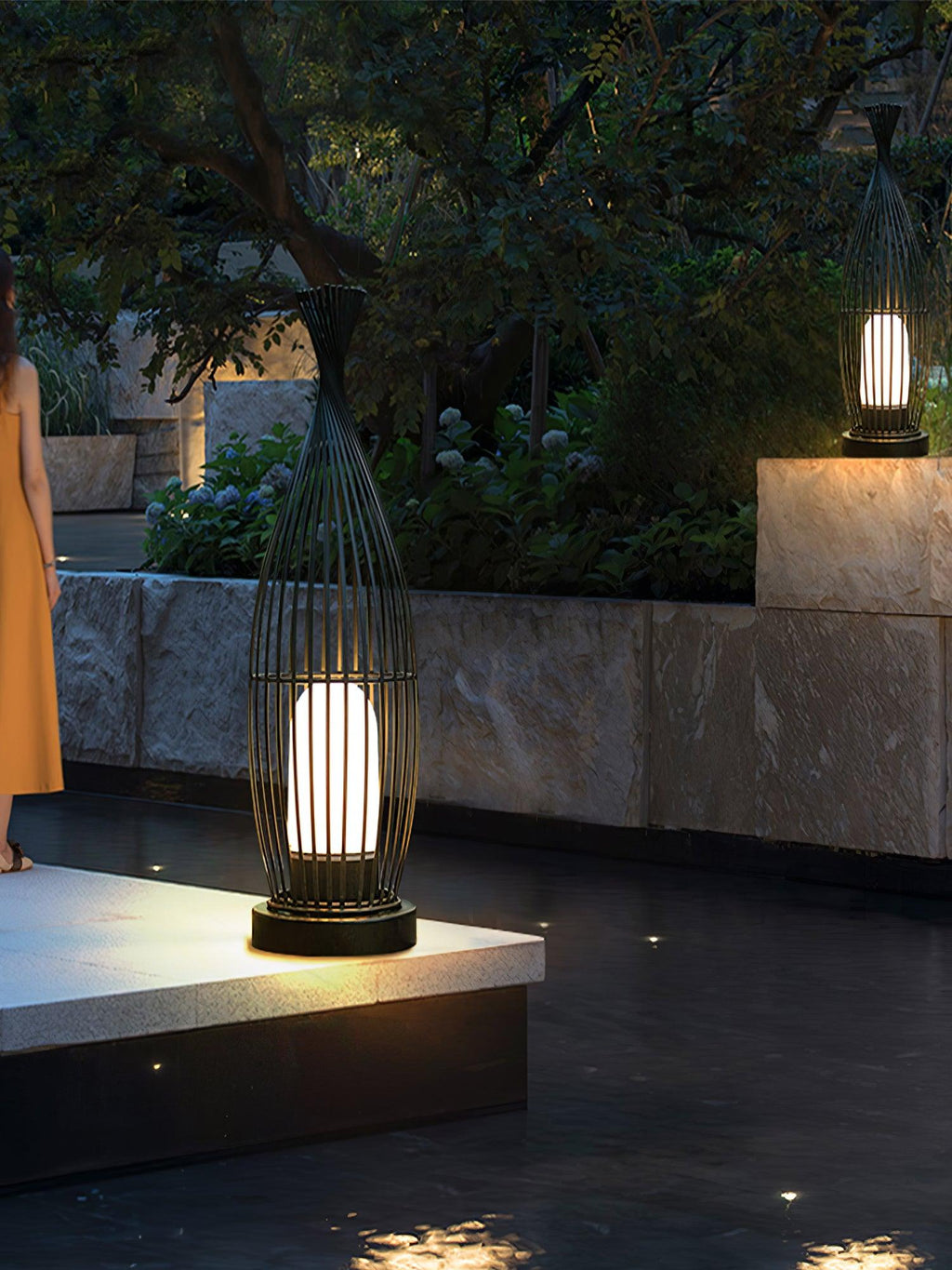 Dunseleth Stainless Steel Outdoor Light-Moonnatur