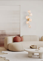 Renelle Glass Wall Light-Moonnatur