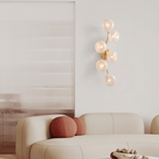 Renelle Glass Wall Light-Moonnatur